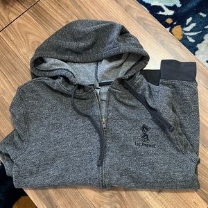 unisex xs long sleeve zip up e3 gaming hoodie